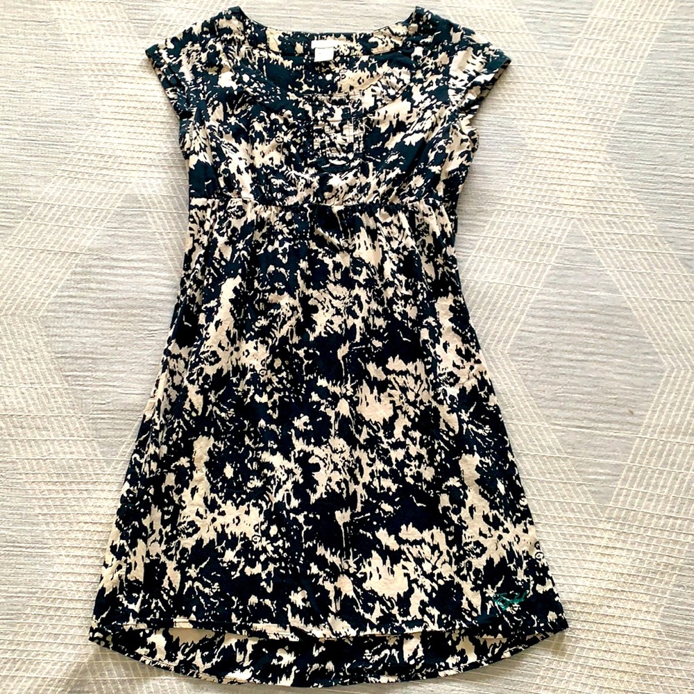 Black and White Pattern Dress